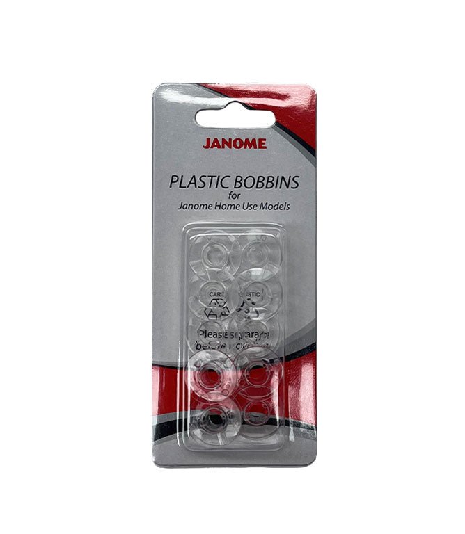 Janome Plastic Bobbins (10 Pack) - Just Fabrics