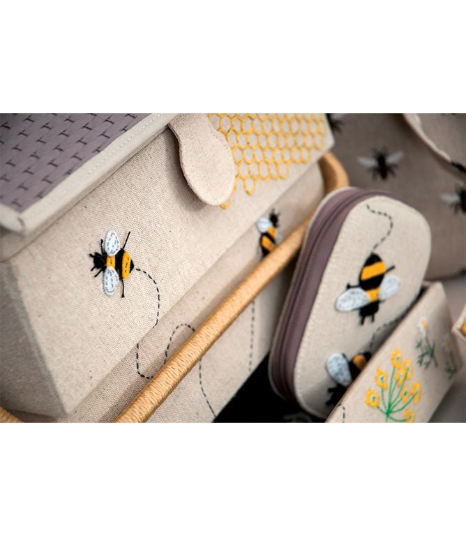 Bee Hive with Drawer Sewing Box - Just Fabrics