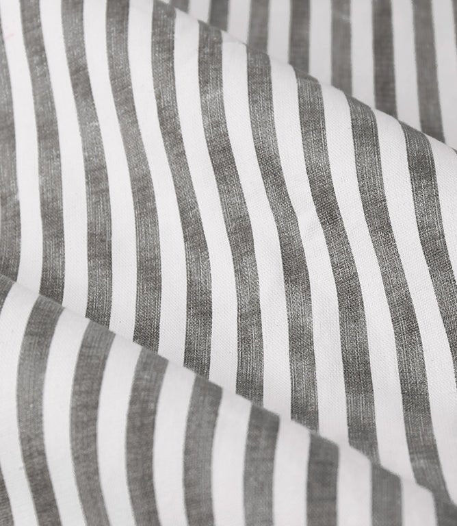 Hebden Grey Eyelet Curtains - Just Fabrics