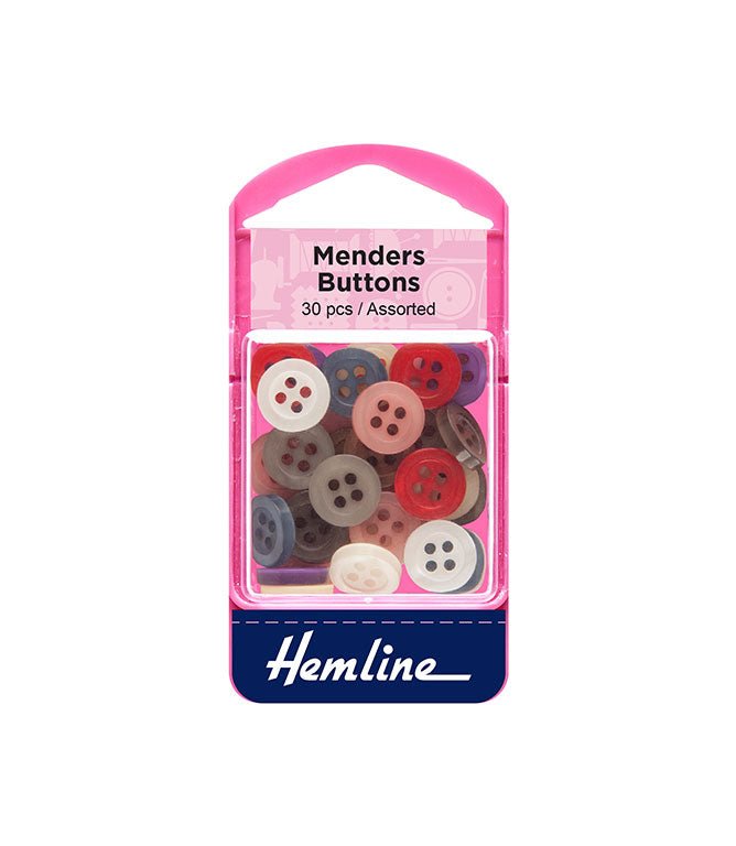 Menders Buttons - Just Fabrics