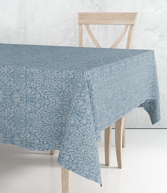 Acorn Blue Circular - Just Fabrics