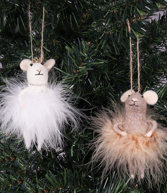 Fairy Mice Duo Needle Felting Kit - Just Fabrics