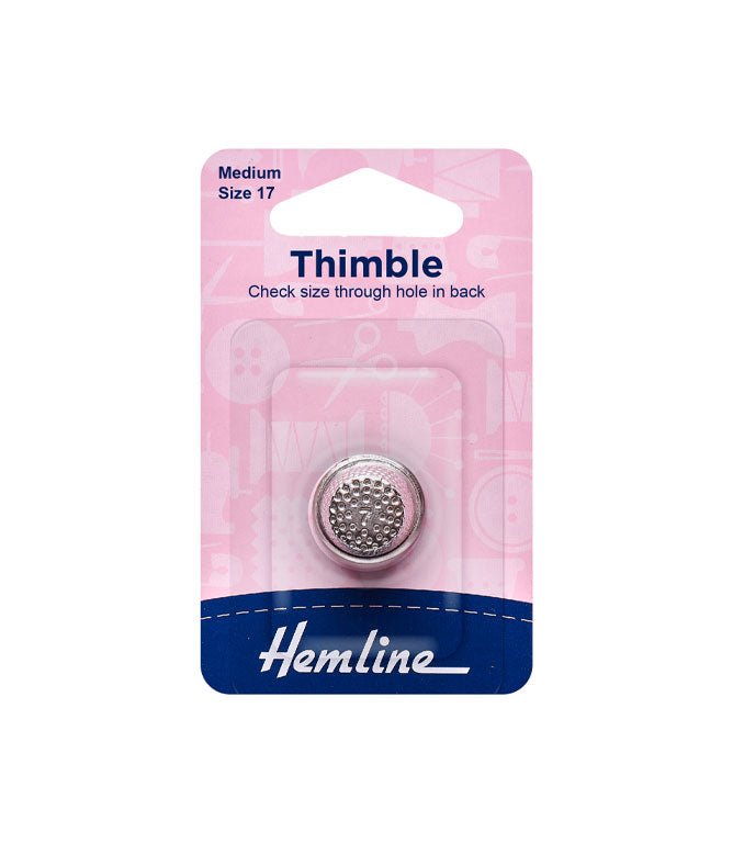 Medium Metal Thimble - Just Fabrics