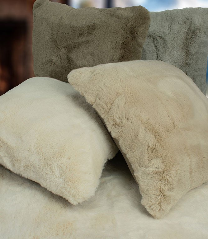 Tignes Champagne Cushion - Just Fabrics