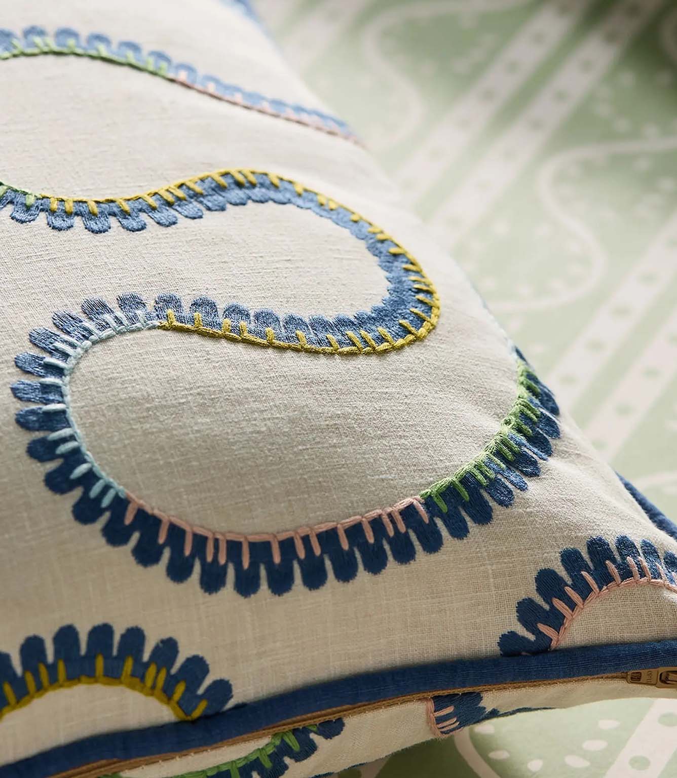 Bimble Embroidery Fabric / Sunset