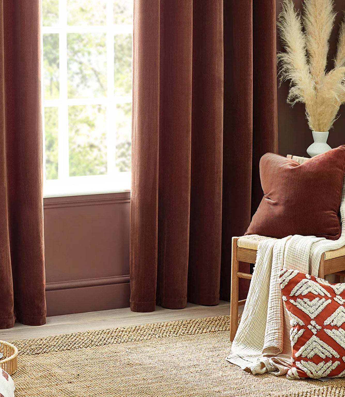 Heavy Chenille Fabric / Nutmeg