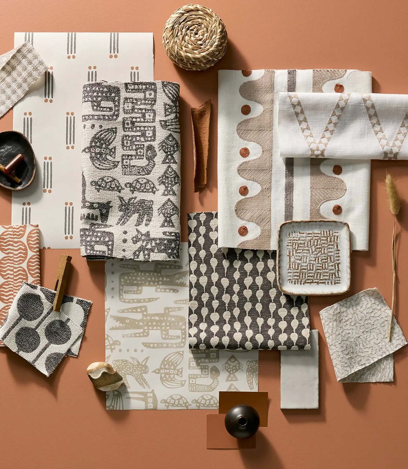 Twycross Fabric / Mist