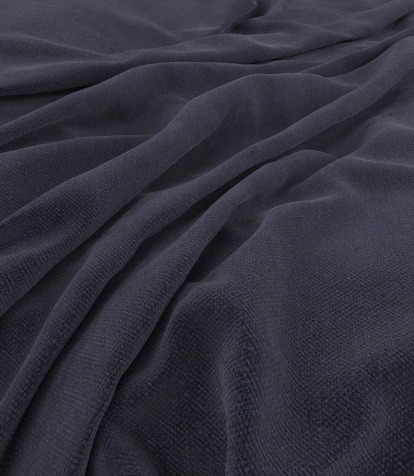 Harrow Chenille FR Fabric / Indigo