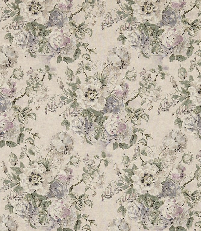 Giselle Fabric / Silver / Pewter - Just Fabrics