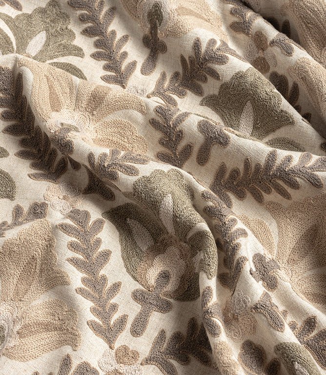 Rajouri Fabric / Parchment - Just Fabrics