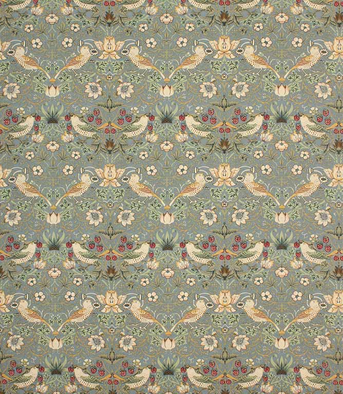 Copriteiera William Morris 'Strawberry Thief' Blu Per Una Persona (2 Tazze)