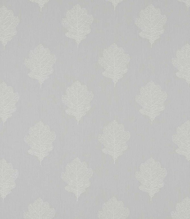 Oak Filigree Fabric / Grey / Blue - Just Fabrics