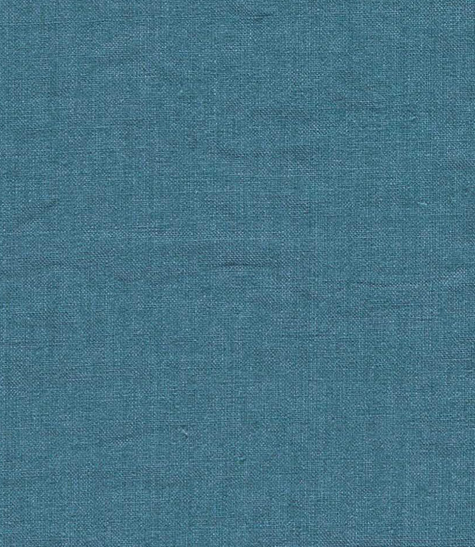 Rue Linen Fabric / Petrol - Just Fabrics