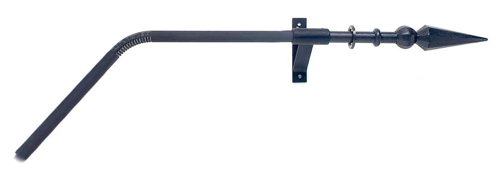 16mm Ball & Spear Bay Pole (3m) - Just Fabrics