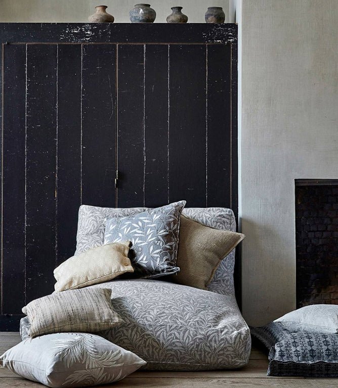 Pure Willow Boughs Weave Fabric / Mineral Blue - Just Fabrics