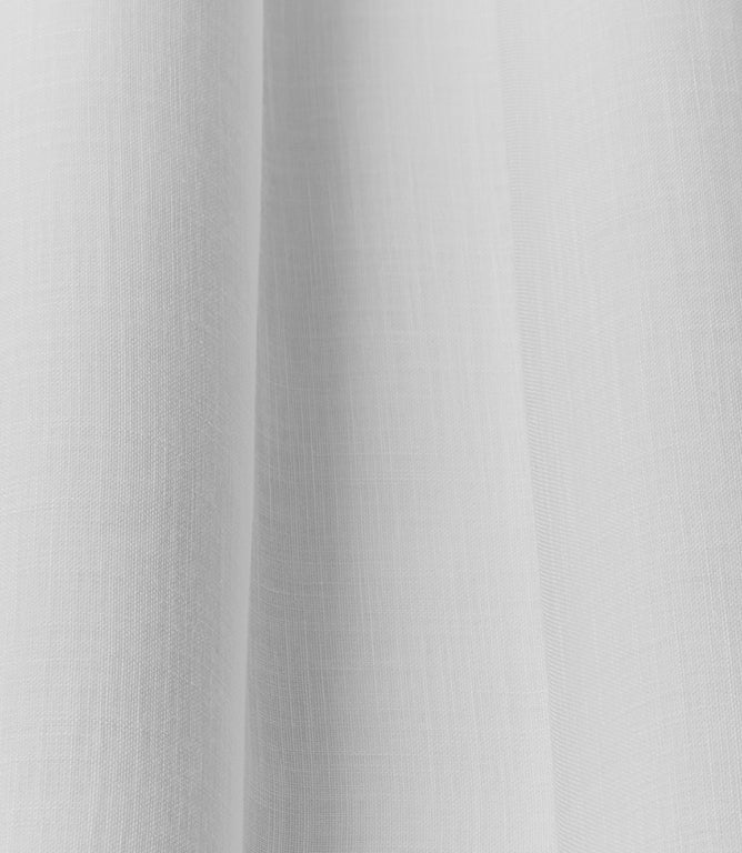 Vive Voile Fabric / Bright White - Just Fabrics