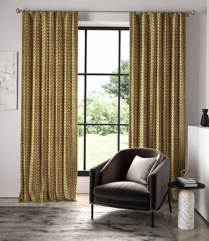 Perplex Fabric / Ochre - Just Fabrics