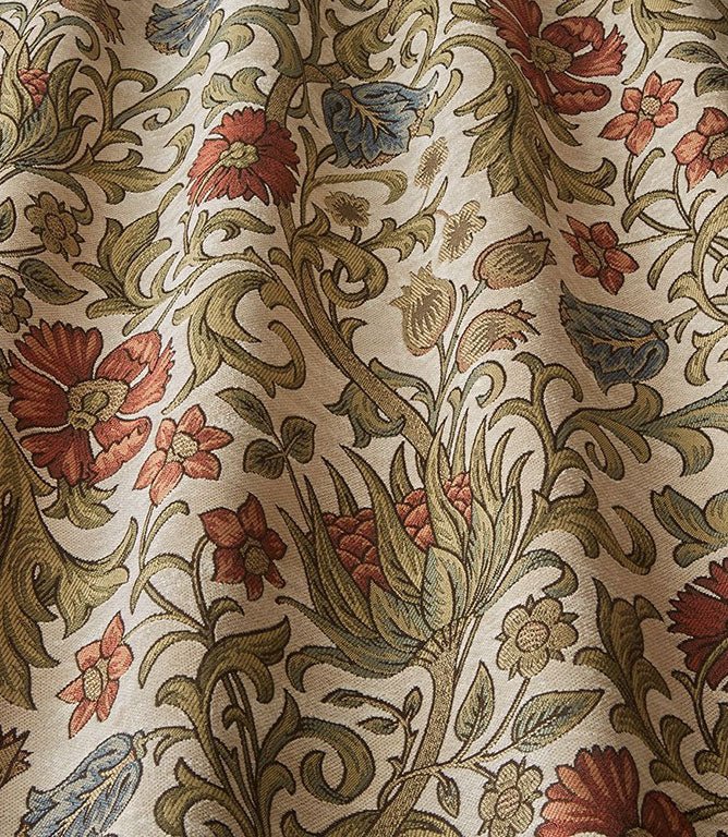 Chalfont Fabric / Cayenne - Just Fabrics