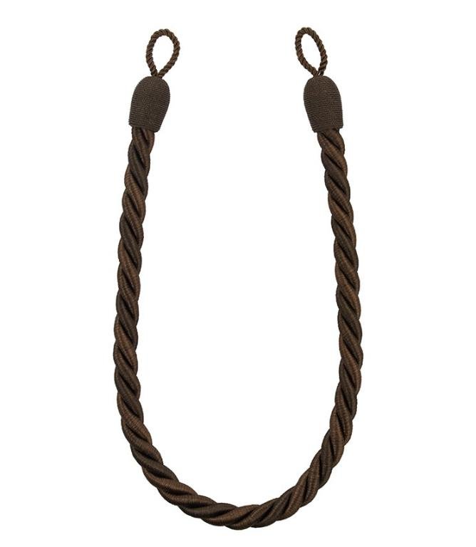 Sonata Rope - Chocolate Tieback - Just Fabrics