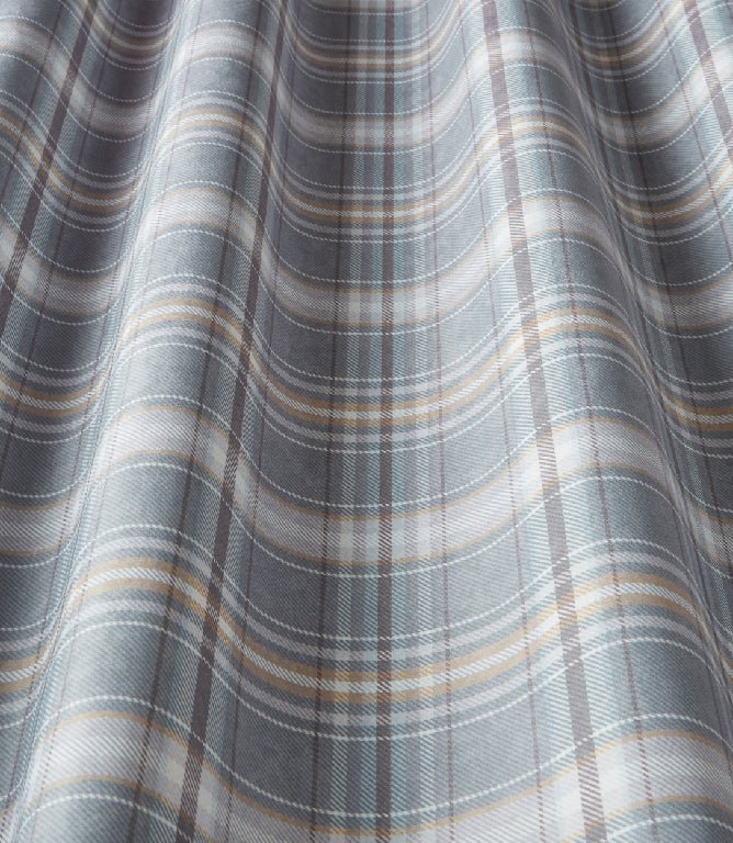 Langholm FR Fabric / Slate Blue - Just Fabrics