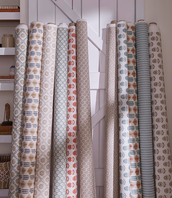 Shani Fabric / Aqua - Just Fabrics