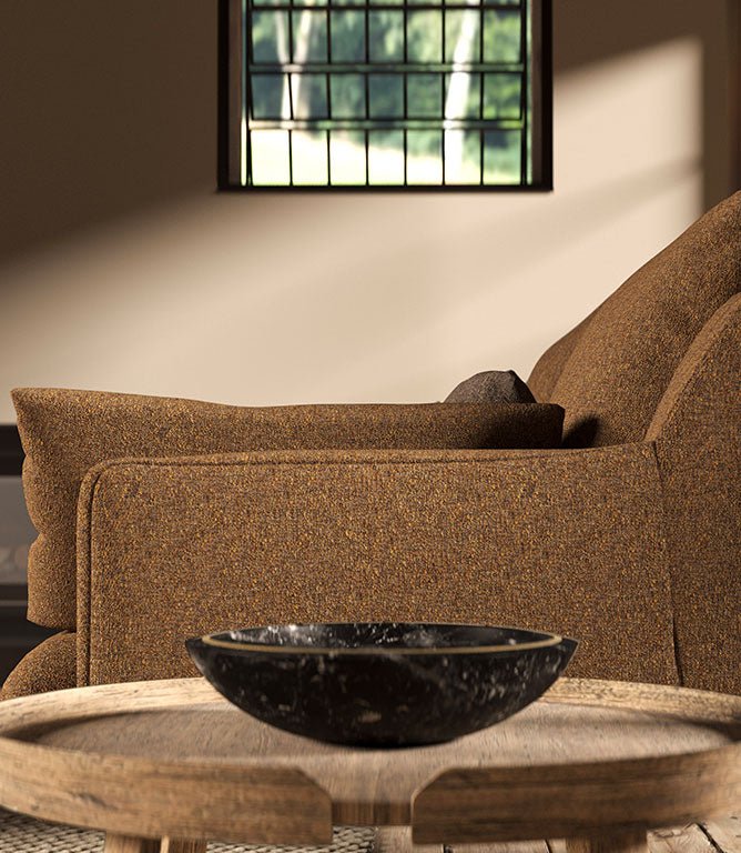 Bramley FR Fabric / Ochre - Just Fabrics