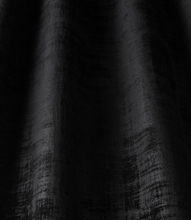 Richmond FR Velour Fabric / Black - Just Fabrics