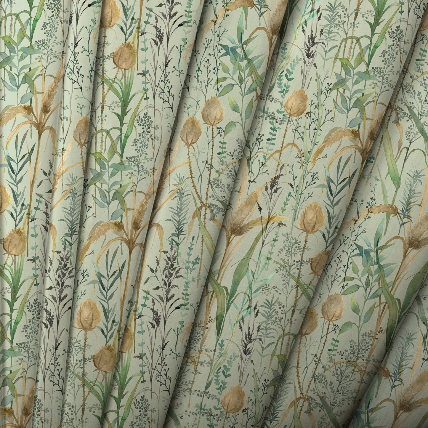 Lydiard Fabric / Sky - Just Fabrics