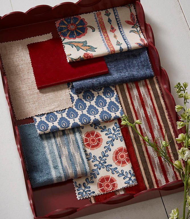 Marari Fabric / Ruby - Just Fabrics