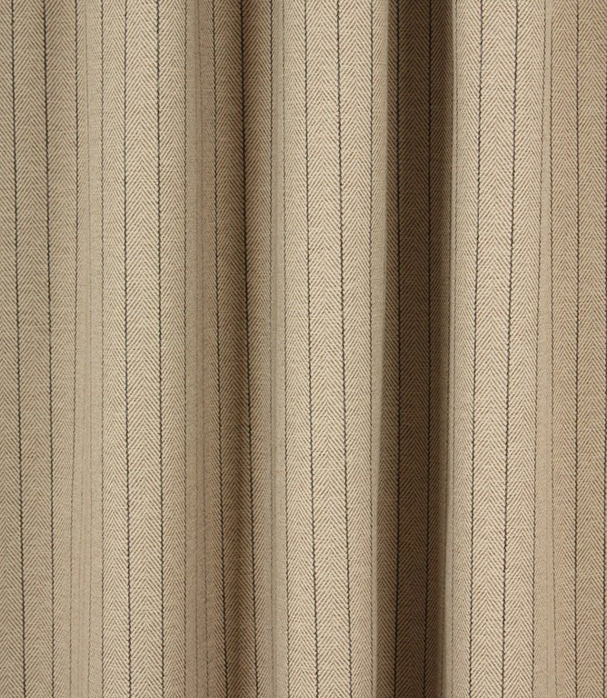 Morris Herringbone Fabric / Natural - Just Fabrics