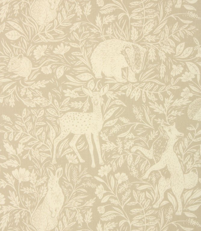 Forest Matt PVC Fabric / Linen - Just Fabrics