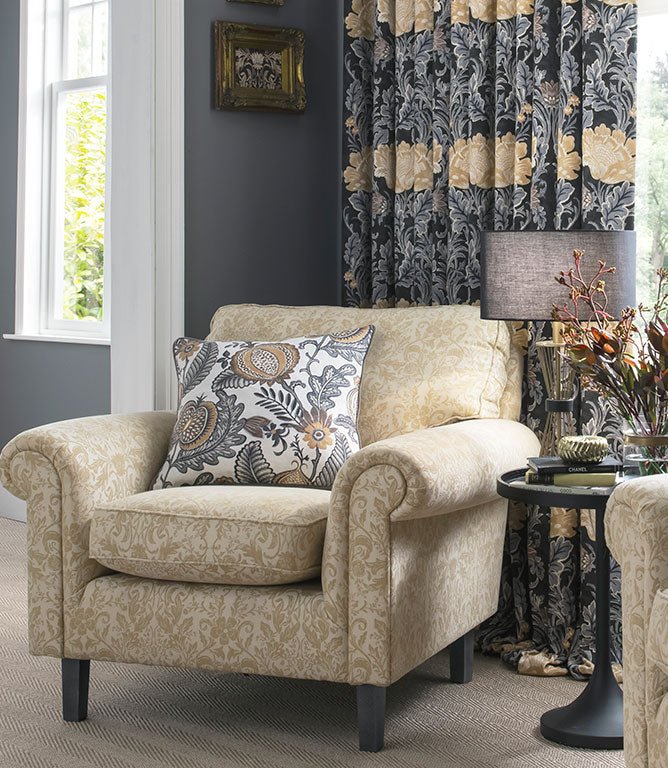 Winter Fruits Fabric / Amber - Just Fabrics