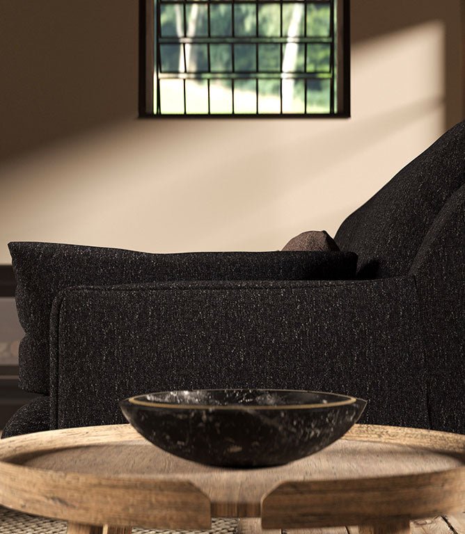 Bramley FR Fabric / Charcoal - Just Fabrics