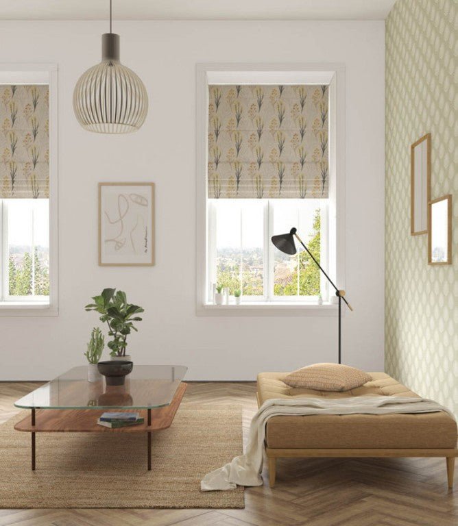 Kinniya Fabric / Amber - Just Fabrics