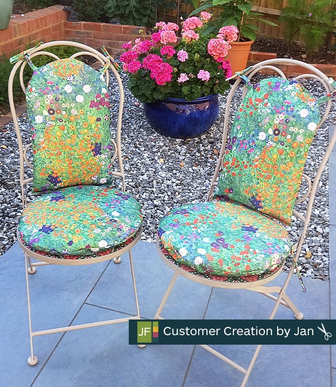 Wildflowers Outdoor Fabric / Multi - Just Fabrics