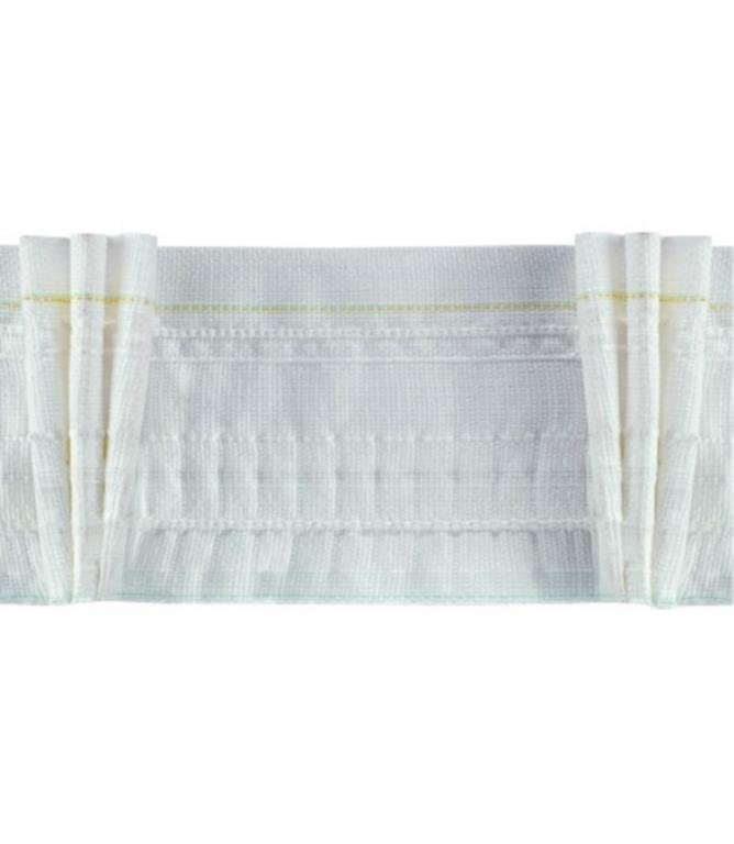 5.5" Triple Pinch Pleat Tape - Just Fabrics