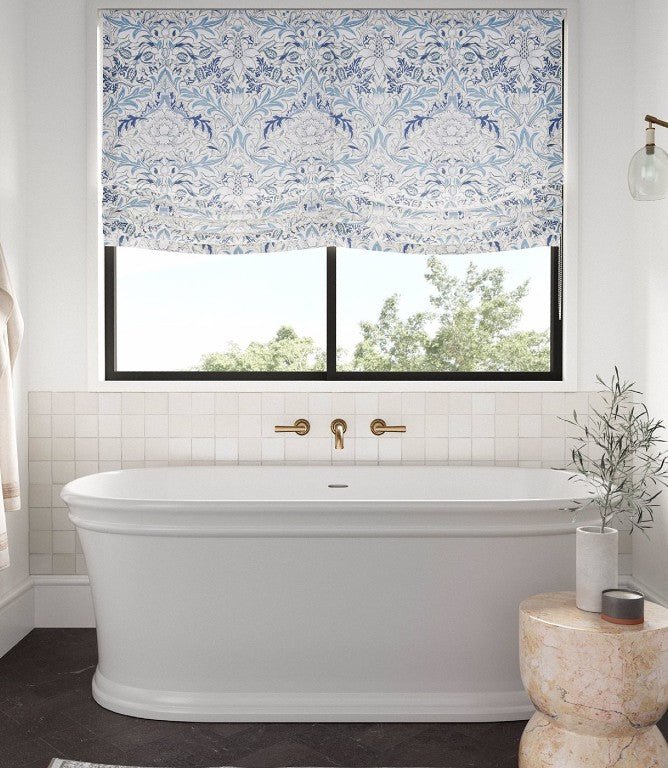 Simply Severn Fabric / Woad - Just Fabrics