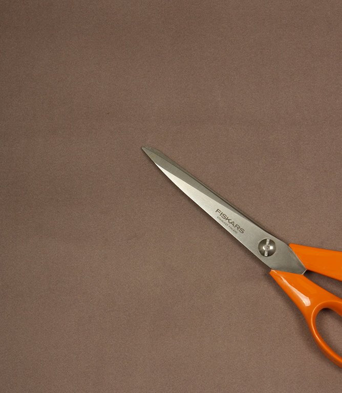 Amalfi Velvet FR Fabric / Oyster - Just Fabrics