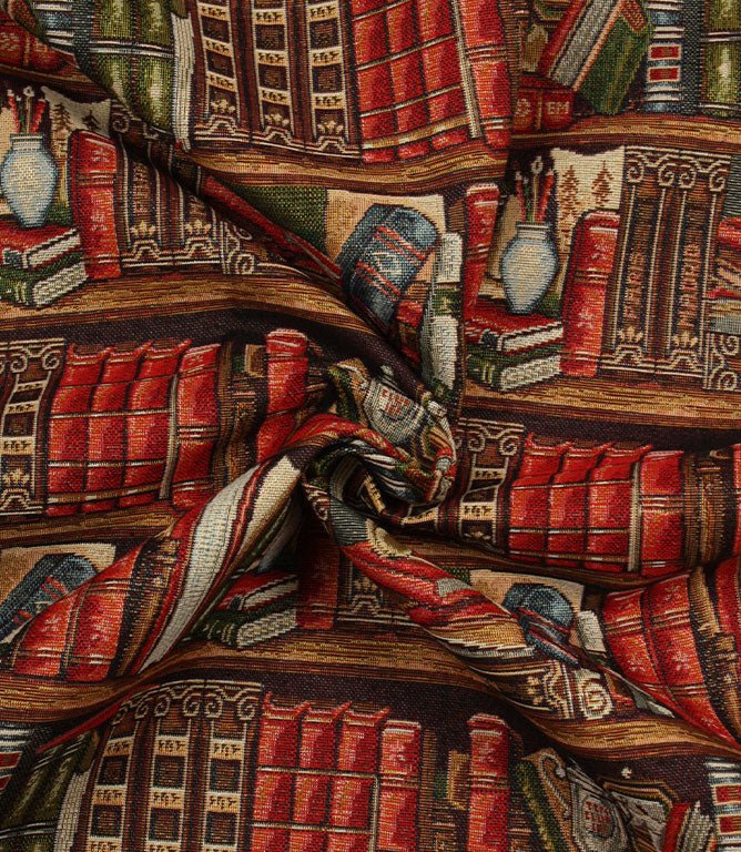 Bodleian Tapestry Fabric / Multi - Just Fabrics