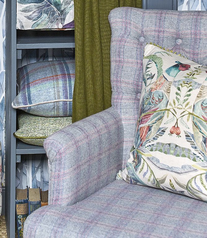 Newton Wool Fabric / Loganberry - Just Fabrics