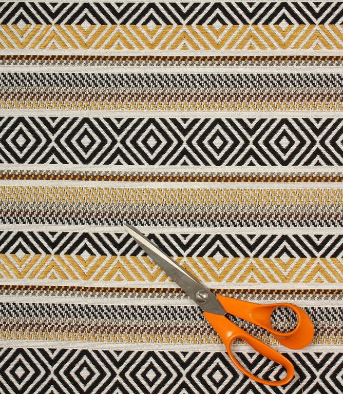 Tavira Fabric / Noir - Just Fabrics