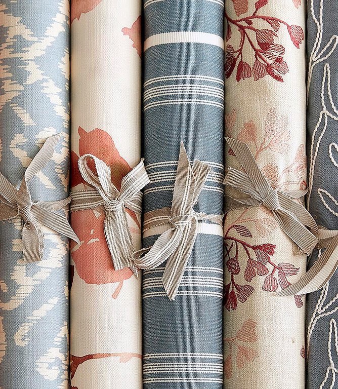 Breton Fabric / Sky - Just Fabrics