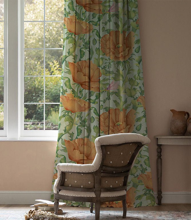 Valeria Fabric / Tangerine - Just Fabrics