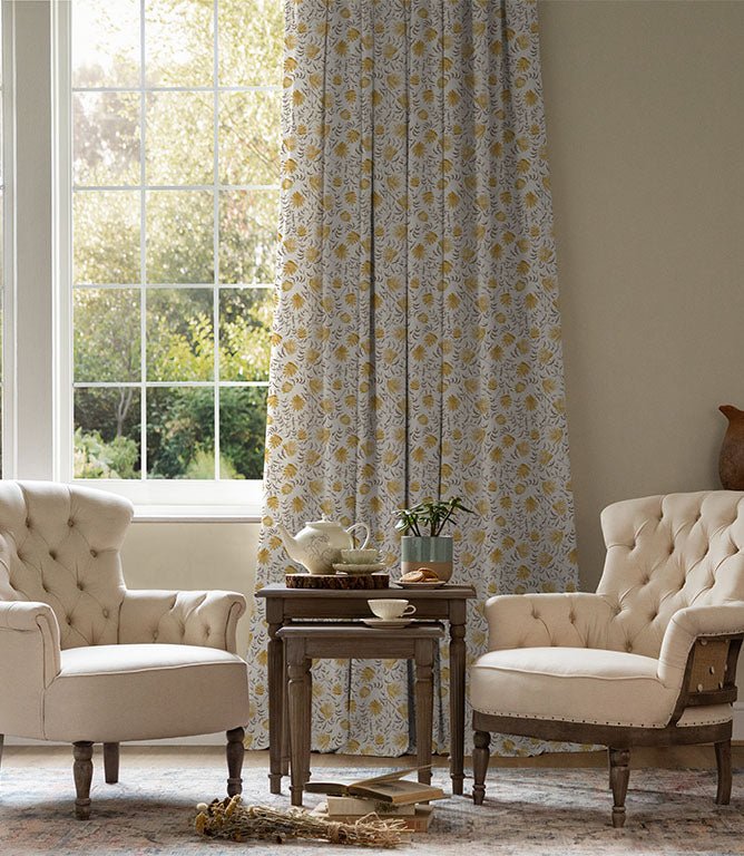 Elai Fabric / Stone - Just Fabrics