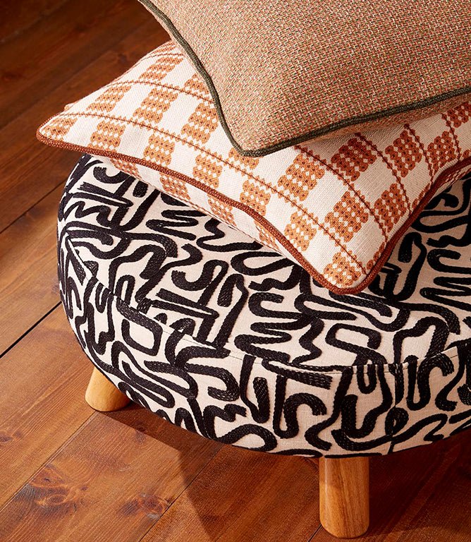 Flint Fabric / Auburn - Just Fabrics