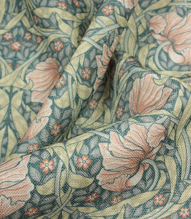 Pimpernel Linen Fabric / Rust - Just Fabrics