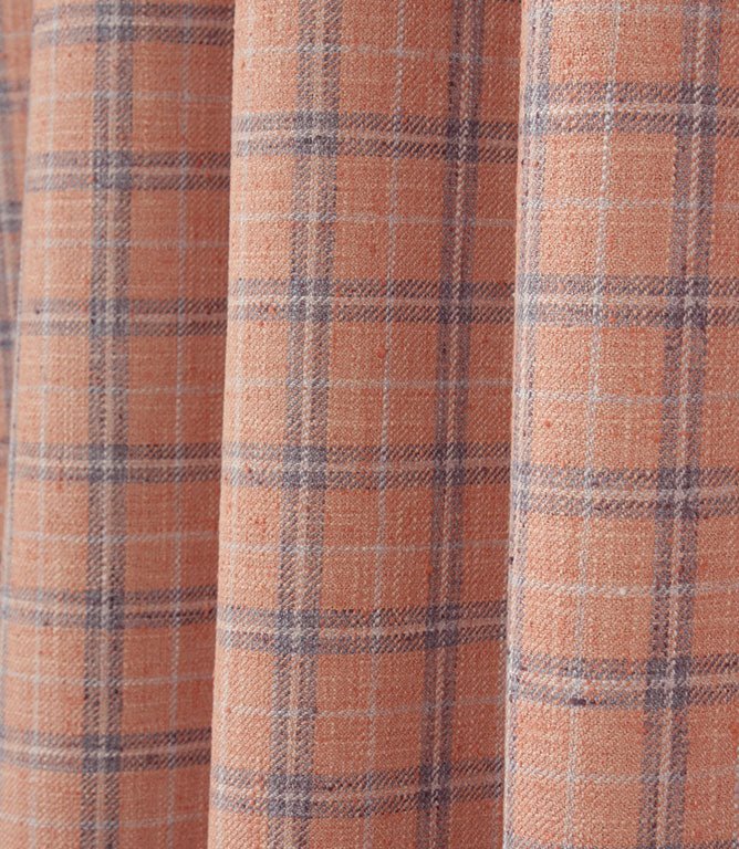 Painswick Check Fabric / Blush - Just Fabrics