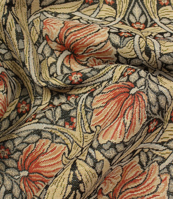 Pimpernel Tapestry Fabric / Russet - Just Fabrics