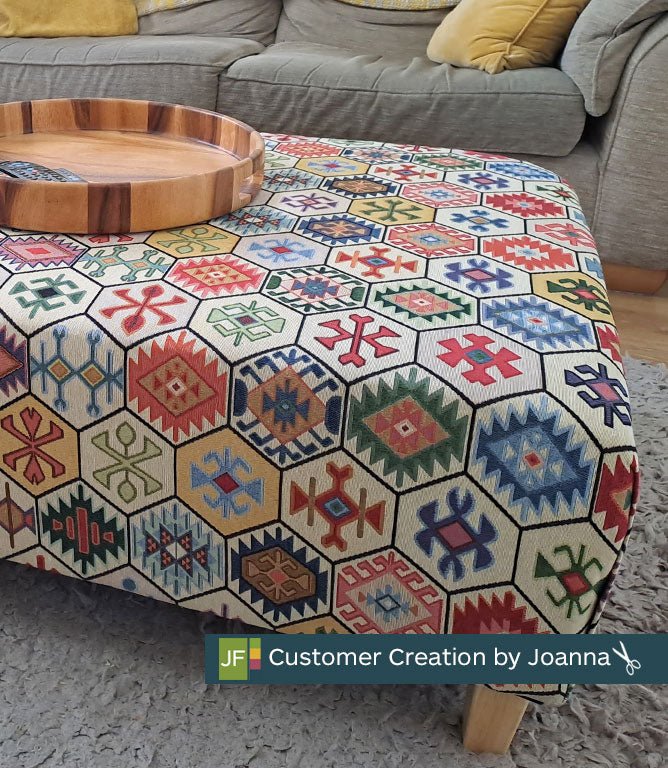 Tropea Tapestry Fabric / Multi - Just Fabrics