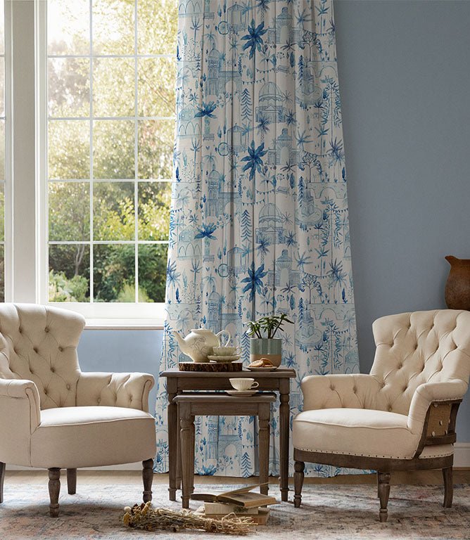 Tellaro Fabric / Cobalt - Just Fabrics